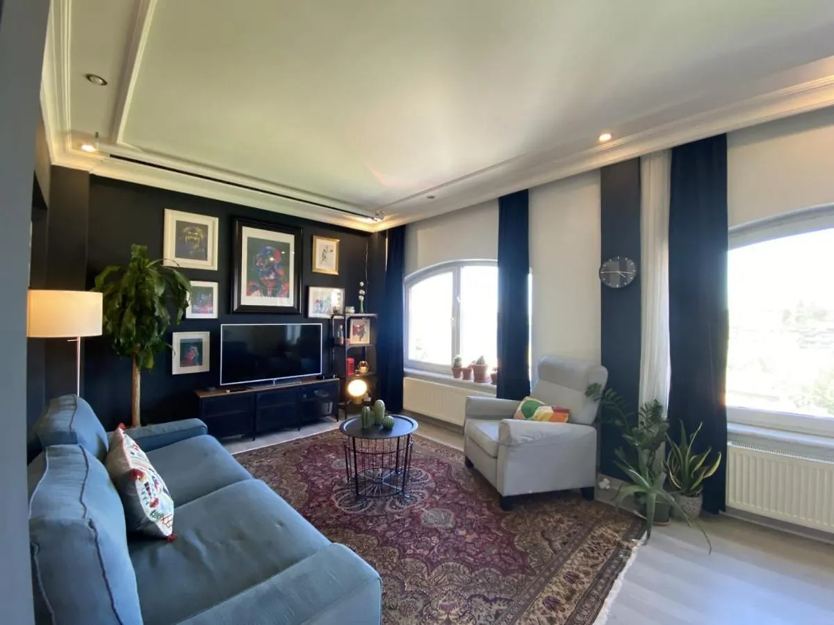 Delightful Apartment With Backyard And Bosphorus View In Uskudar İstanbul 0*,  Türkiye
